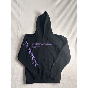 Jeffree Star Fashion Cometics Black Purple Pullover Long Sleeve Hoodie Men's S *